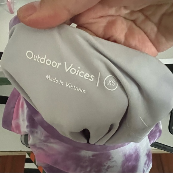 Outdoor Voices Exercise Dress in Maypop Tiedye - Picture 5 of 5